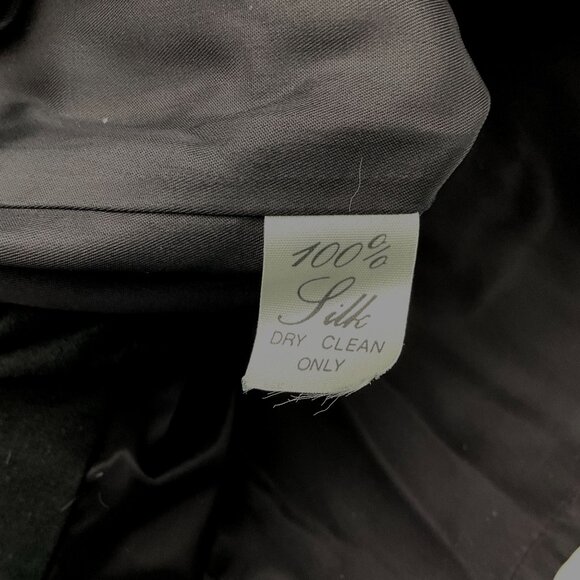 Bonnie Durant Designs Mixed Fabric Ribbons VTG Patchwork Lined Coat Jacket Med - Picture 8 of 9